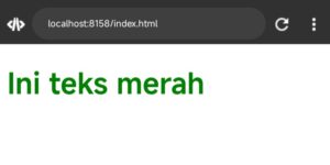 Contoh CSS (ID Selector)