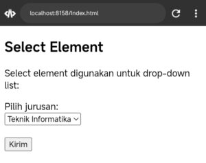 <select> element