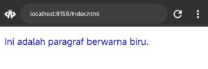 Contoh penggunaan CSS Selector