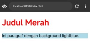 Contoh CSS Color Names