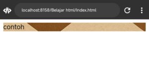 Contoh CSS background-image
