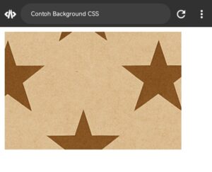 Contoh CSS background-position